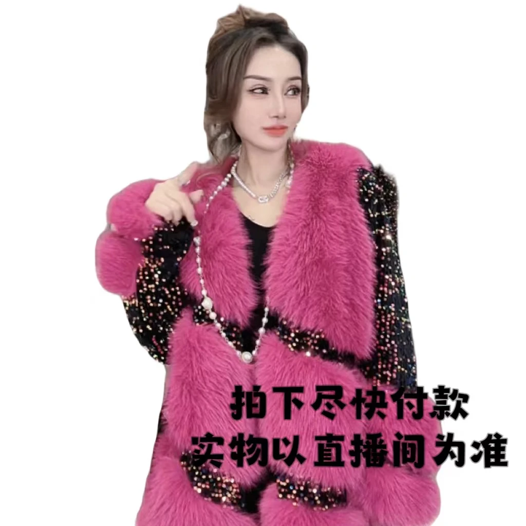 1.怪兽家 ’孤品福利款毛毛外套’ 100-200