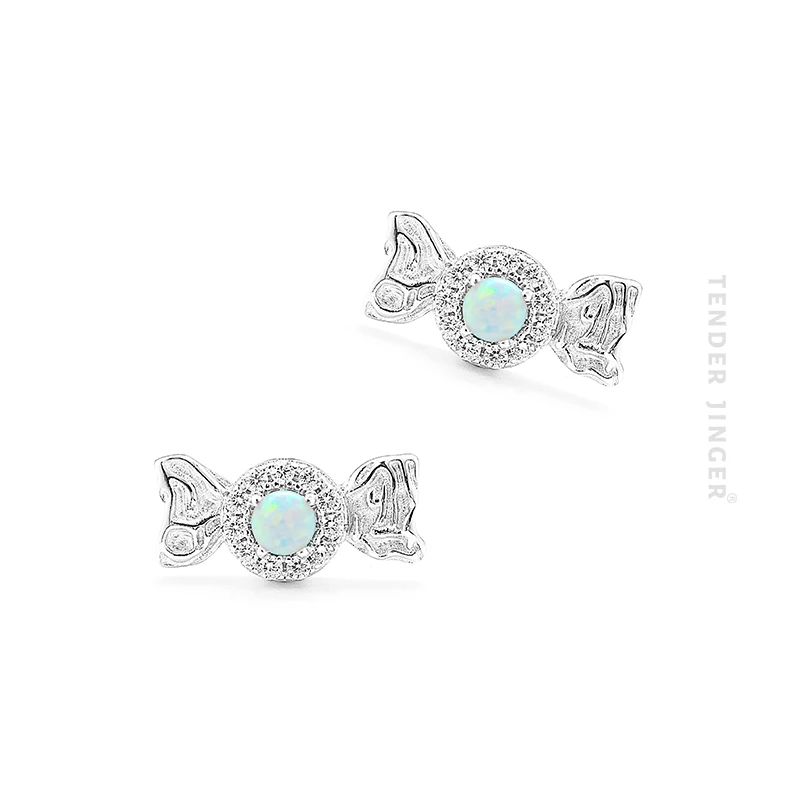 Tender Jinger 925银耳饰 丘比特糖果耳饰小众设计夏日甜酷搭配款