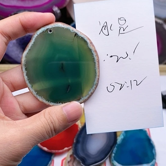 玛瑙/玉髓颈饰未镶嵌冰****水