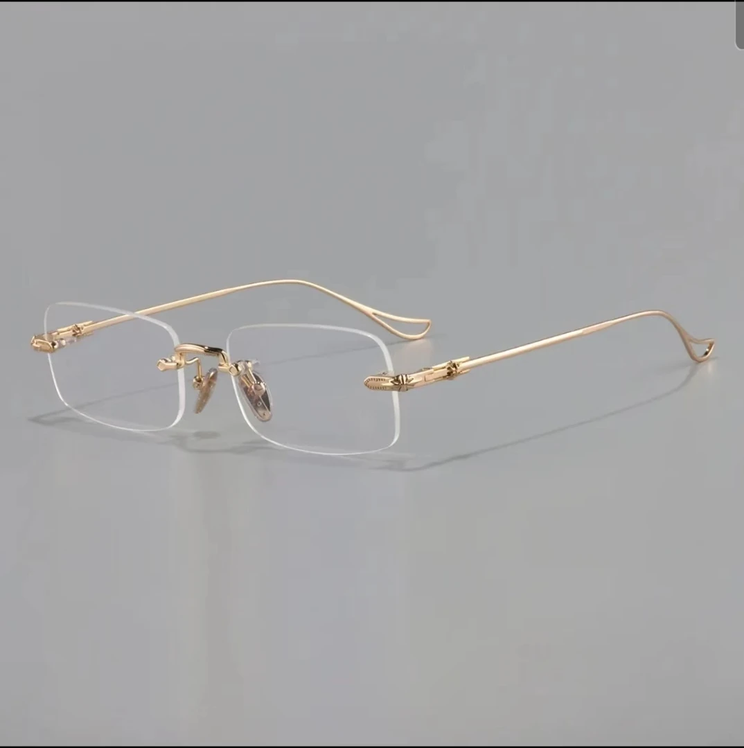 一搏同款 无框 钛架框 品质风男款时尚复古超轻