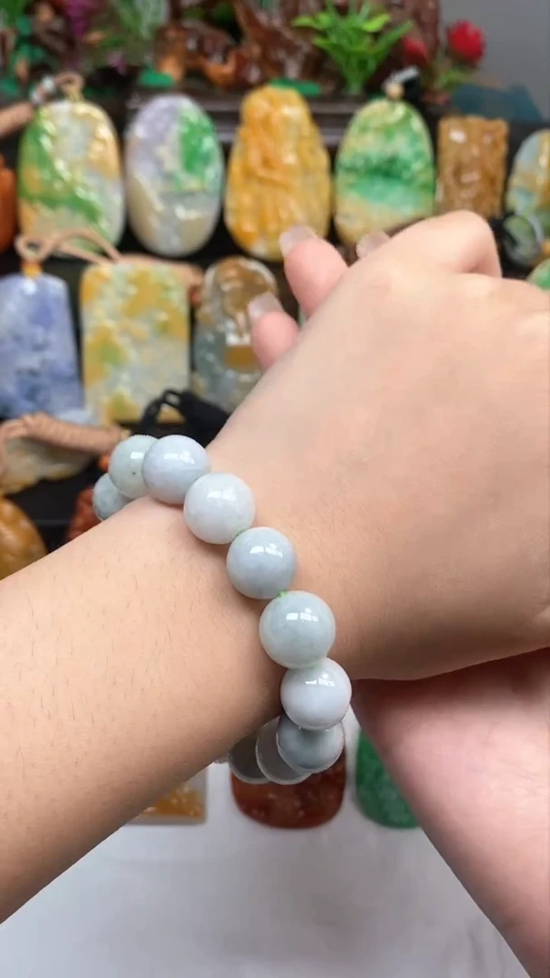 【闪购商品】翡翠颈饰未镶嵌翡翠A货一物一证多样性发货