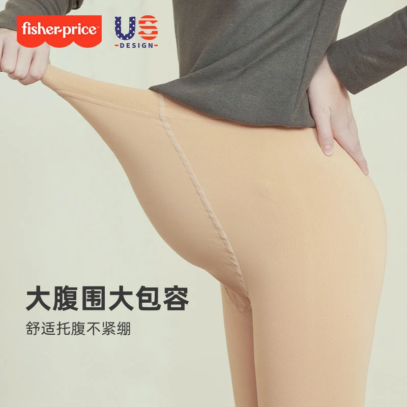 孕妇打底袜丝秋冬款外穿春季薄款踩脚光腿神器不掉档打底裤女