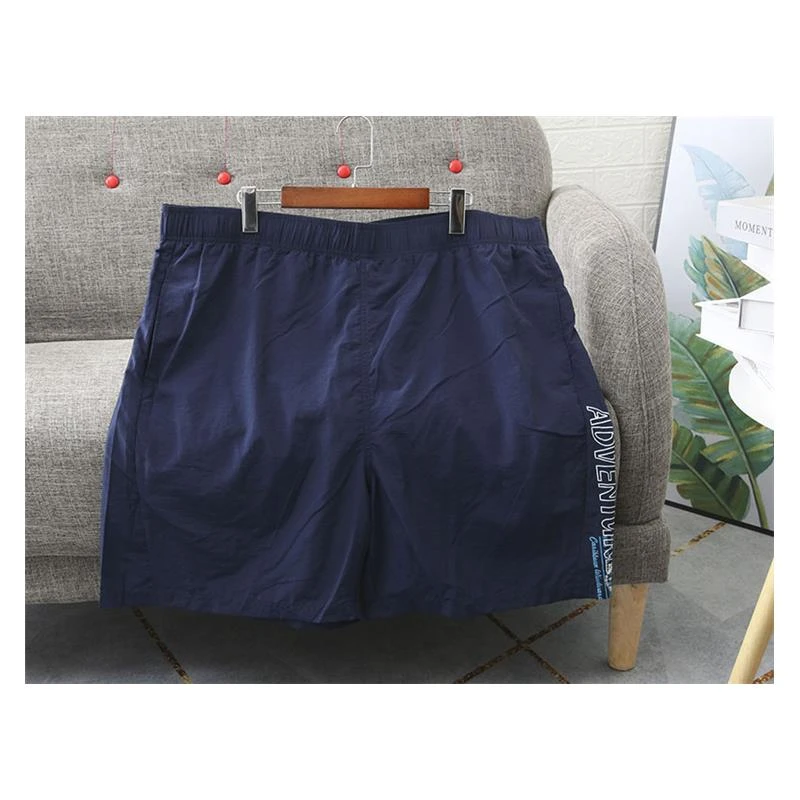 面料好 3尺5-4尺5肥佬超大号胖子男加肥加大松紧腰宽松休闲短裤6