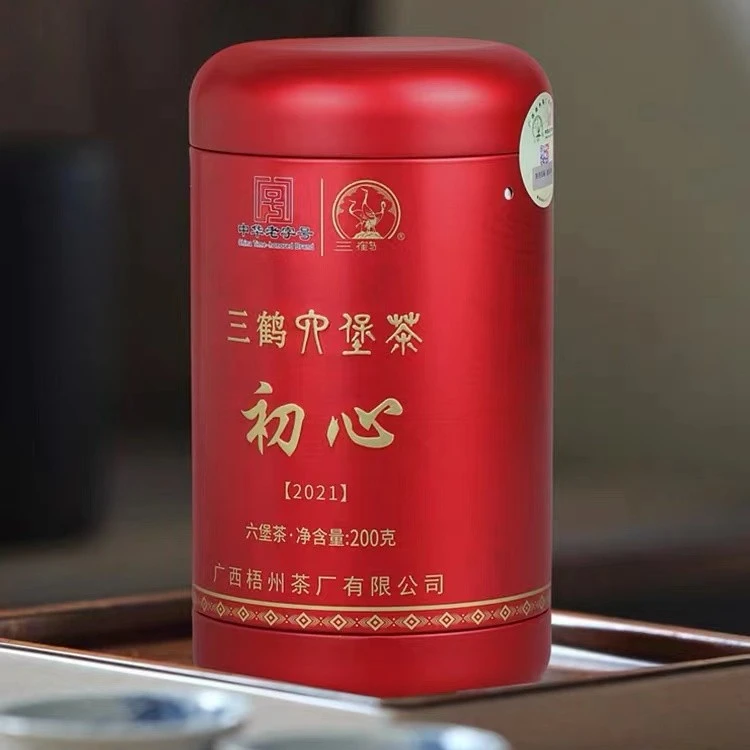 三鹤三鹤六堡茶2021初心200g