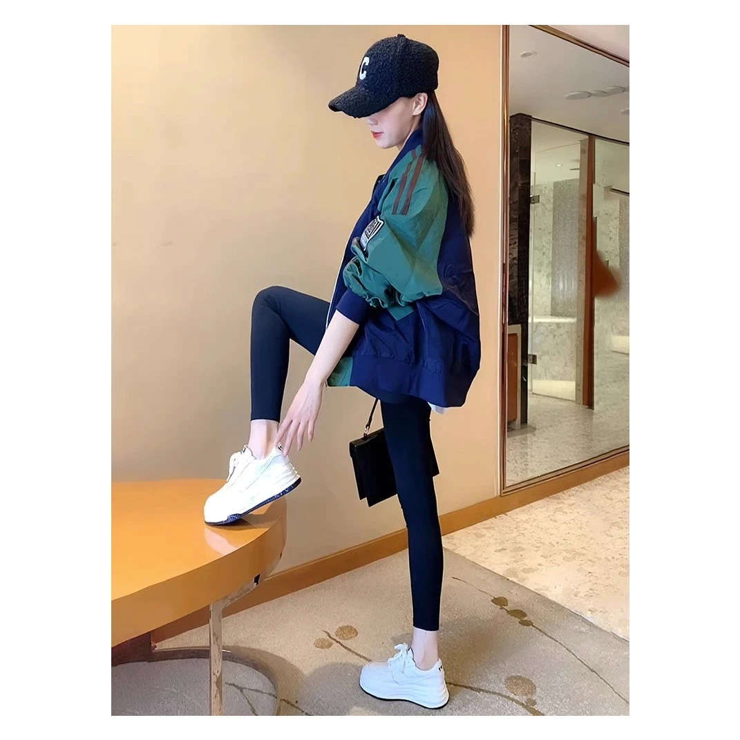 小香风洋气高贵减龄冲锋衣潮流夹克棒球服小个子风衣外套女春秋款