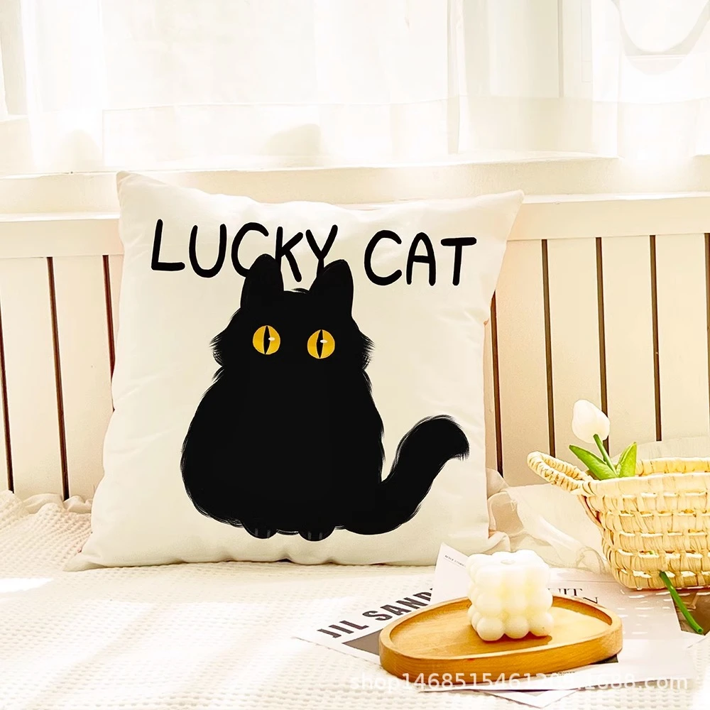 也米沙发抱枕几何靠垫英文字母北欧ins靠枕客厅腰靠沙发靠背垫