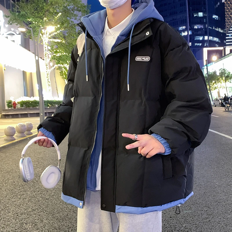 冬季青少年百搭棉衣外套14初高中学生15岁男孩厚棉服16大童装棉袄