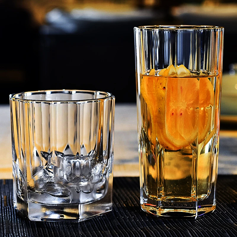 德国欧式水晶玻璃家用水杯茶杯牛奶杯果汁杯威士忌杯洋酒杯啤酒杯