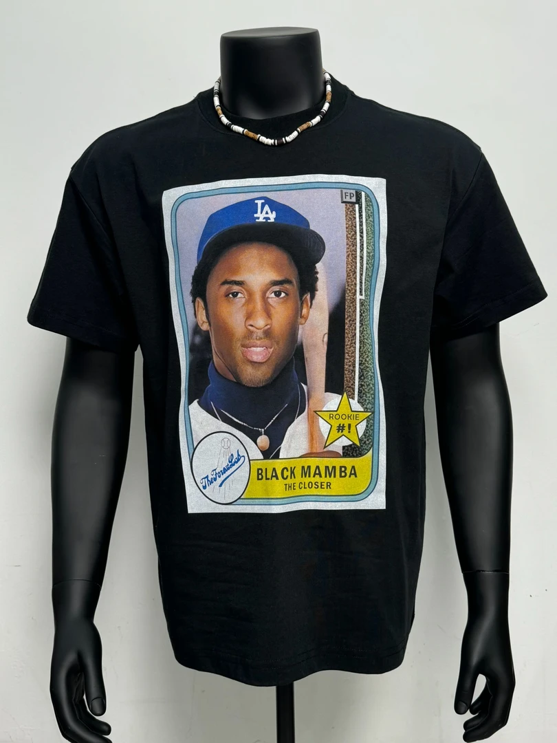 【欧文同款 科比棒球球星卡】凉感速干索罗娜美式潮牌短袖男女同款