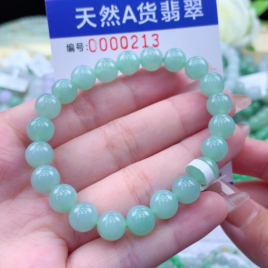 【闪购商品】翡翠毛衣链未镶嵌缅甸A货翡翠
