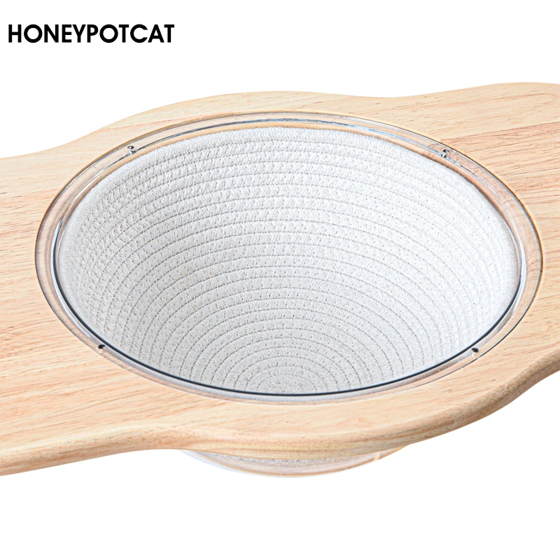 蜜罐猫 猫爬架配件 太空碗棉线窝 d32cm 温暖猫窝