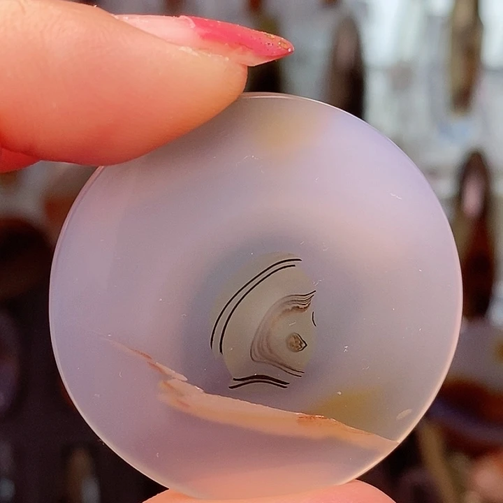 玛瑙/玉髓颈饰合金