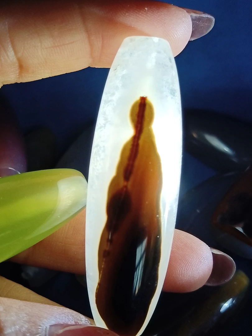 天然象形玛瑙桶珠