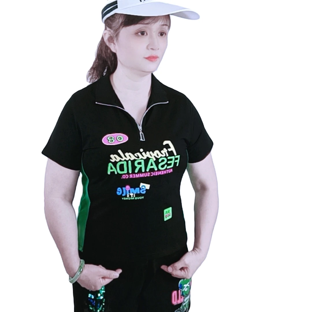 甜美大码显瘦翻领半袖高弹力上衣潮流时尚110斤一165斤休闲ol黑色