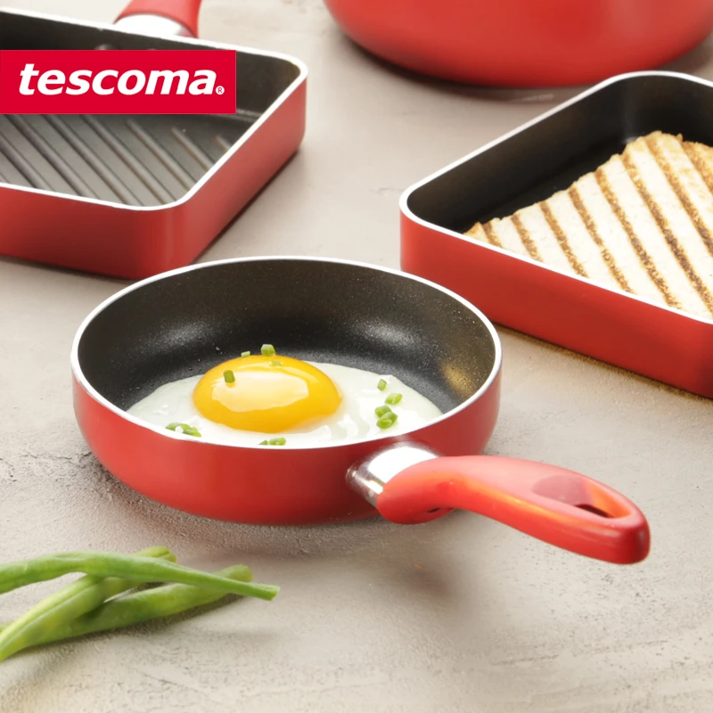 捷克tescoma PRESTO系列迷你煎锅 平底不粘锅玉子锅 早餐厚蛋烧锅