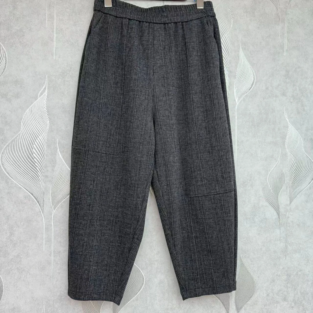 606秋季新款时尚个性显瘦纯色女哈伦裤