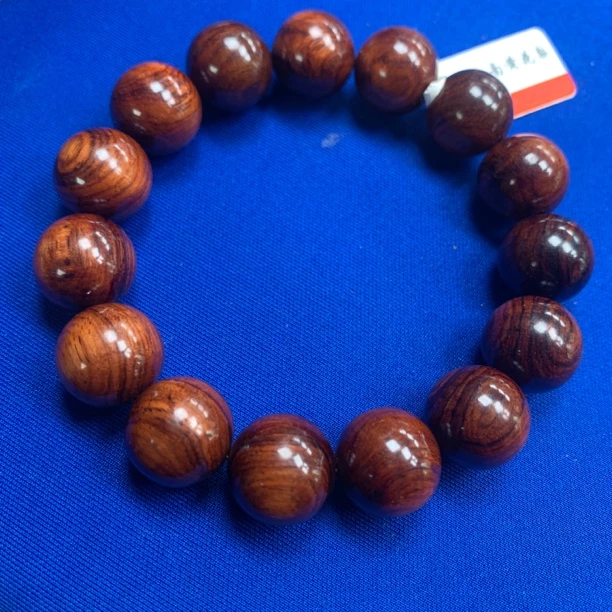 海南黄花梨紫油梨手串15