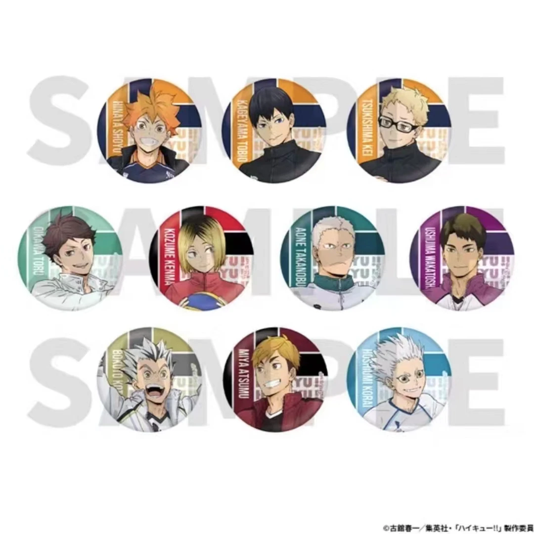 【天赐】排球少年十周年纪念展场贩限定吧唧（默认代拆）