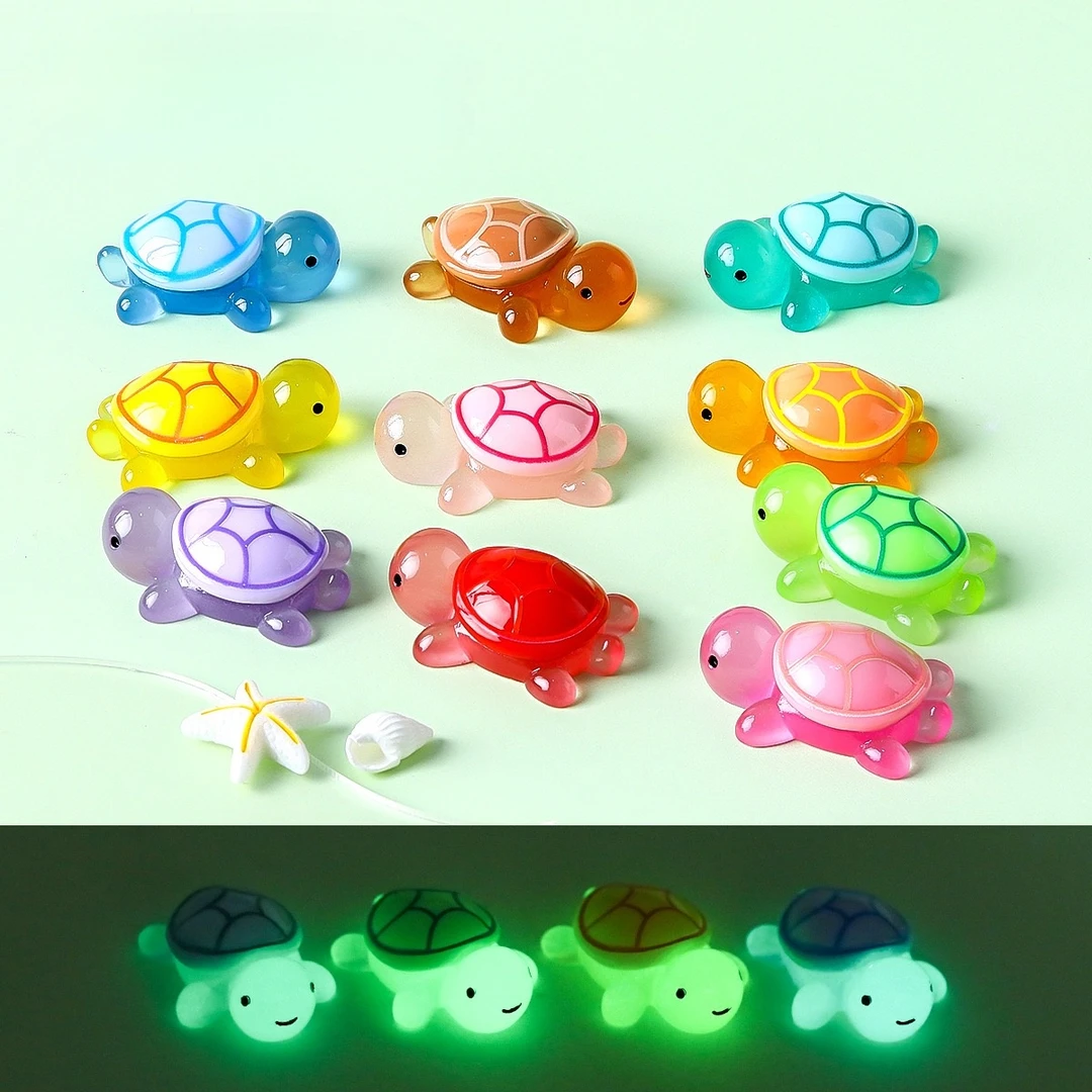 夜光DIY 夜光龟爸爸 车载摆件装饰 过家家玩具 生活小惊喜