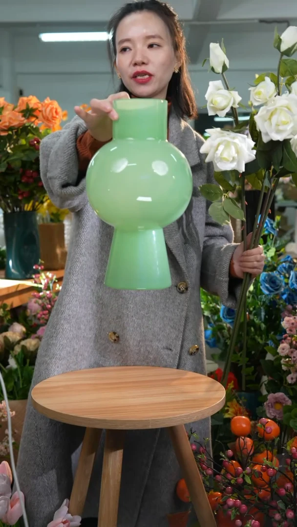 【闪购商品】绿色花瓶