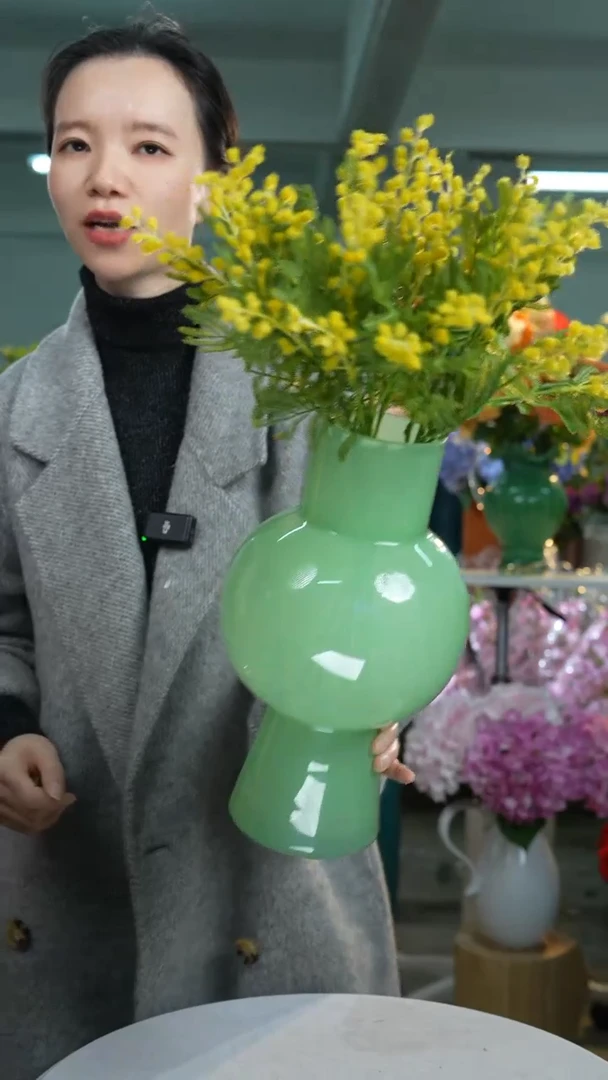 【闪购商品】绿色花瓶