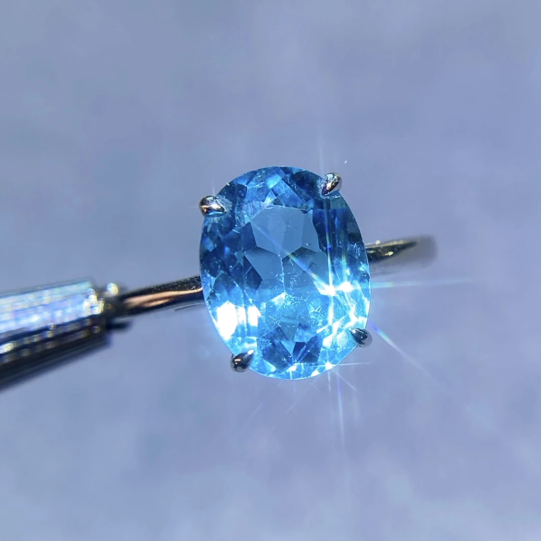 18k金托帕石戒指