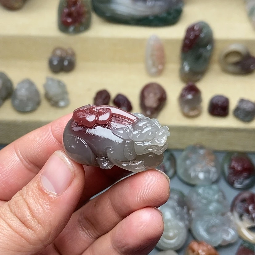 【闪购商品】玛瑙/玉髓颈饰未镶嵌云*哥