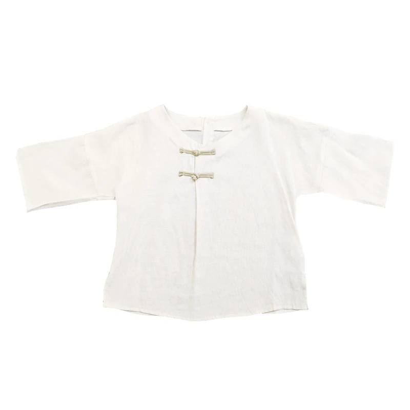 西子问【子东-灰】日常中国风改良汉服童装男童