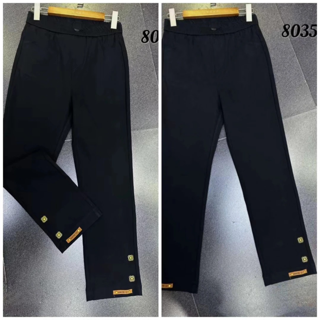 大码时尚显瘦女烟管裤8035-1