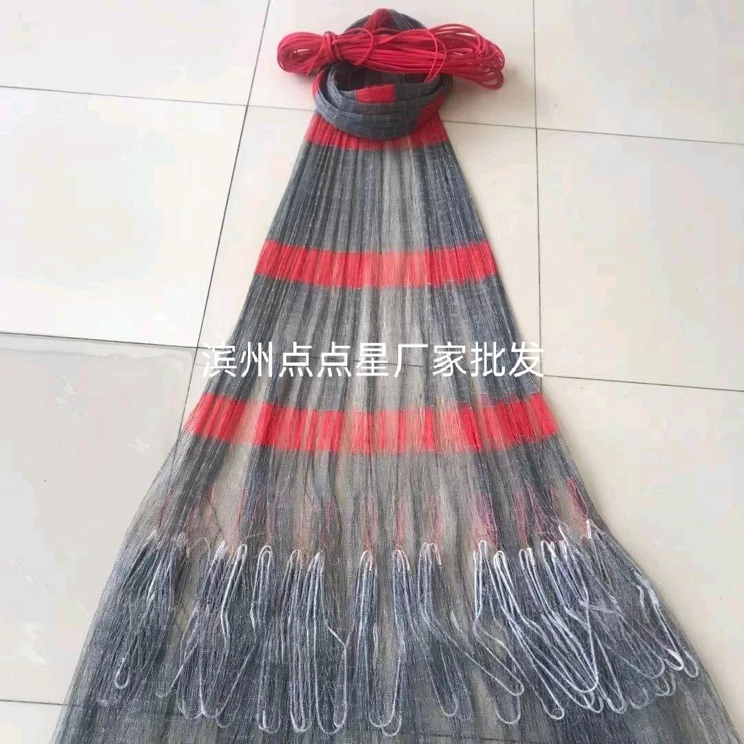 纯手工大力马3指5米10斤渔网撒网手抛网老式手抛网颜色私聊客服