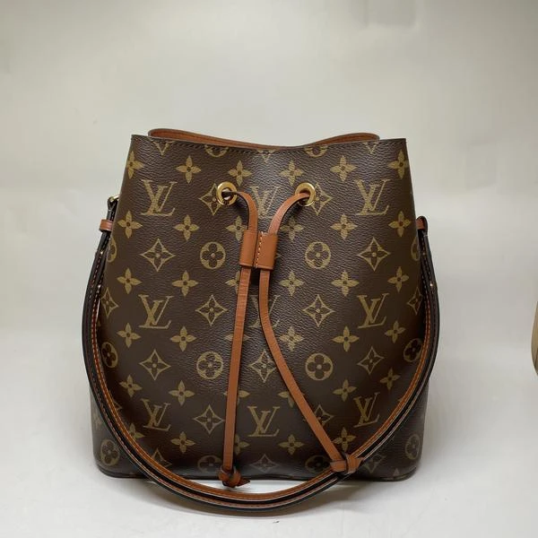 95新 LouisVuitton/路易威登 范大范Lv老花焦糖水桶/3317 2575