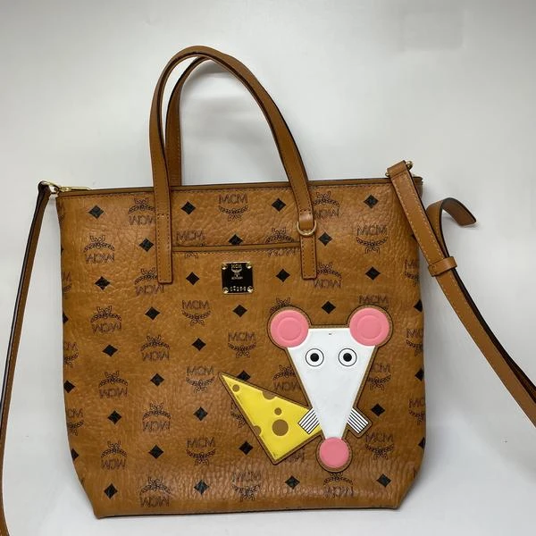 95新 MCM 范大范Mcm大号菜篮子/2561 3809