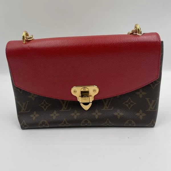 95新 LouisVuitton/路易威登 范大范lv信封拼红/4654 3623