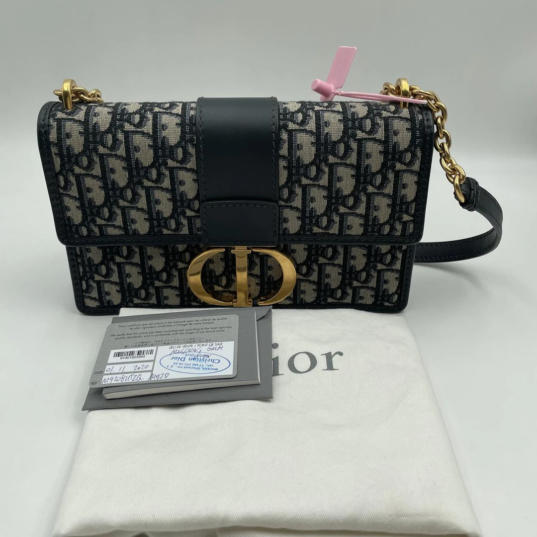 95新 Dior/迪奥 蒙田30中号链条款/1661 3912
