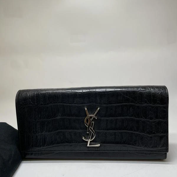 95新 Saint Laurent Paris 范大范Ysl鳄压手拿包/8728 5622