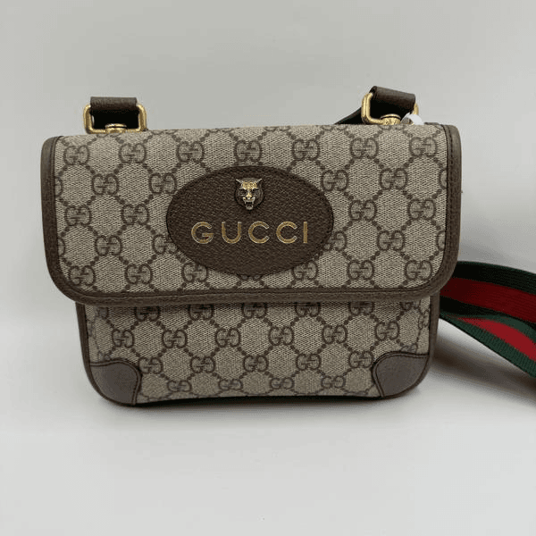 95新 GUCCI/古驰 双面虎头包/1356 9593