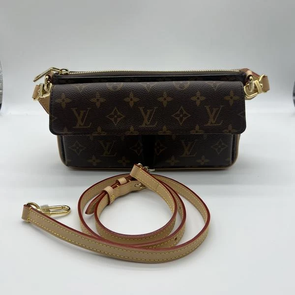 95新 LouisVuitton/路易威登 范大范 23新款骆驼斜挎包/3433 8437