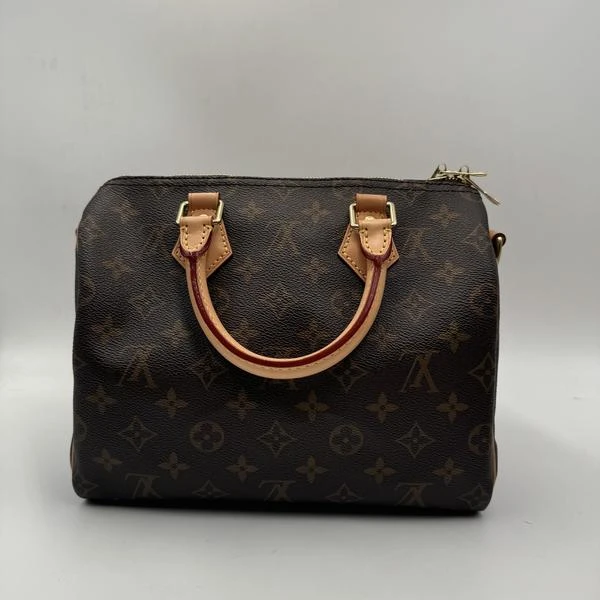 95新 LouisVuitton/路易威登 speedy25肩带款斜挎包/3192 2628