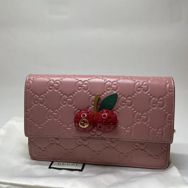 95新 GUCCI/古驰 范大范 樱桃链条包/4368 3716