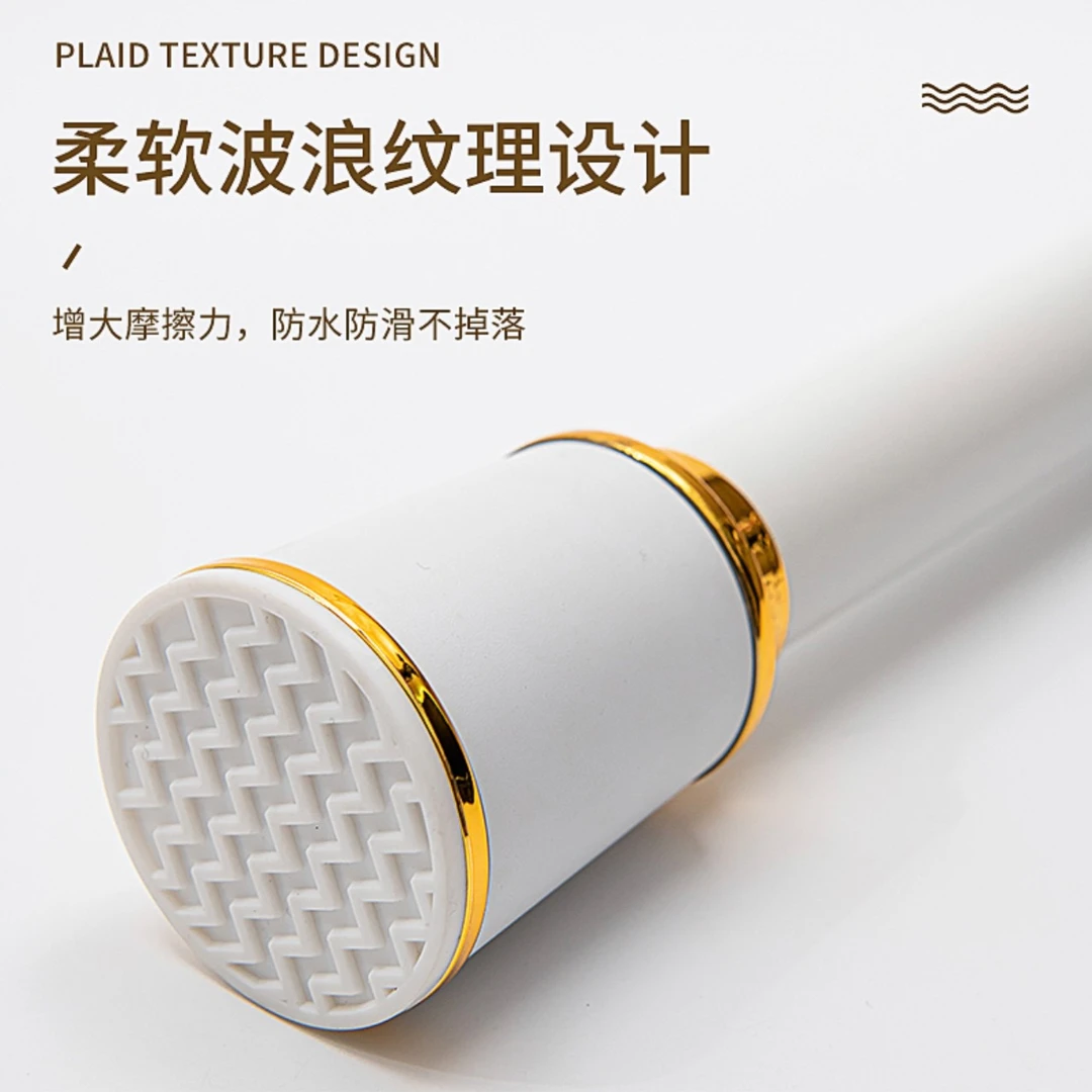 新款加厚加粗可伸缩罗马杆一套