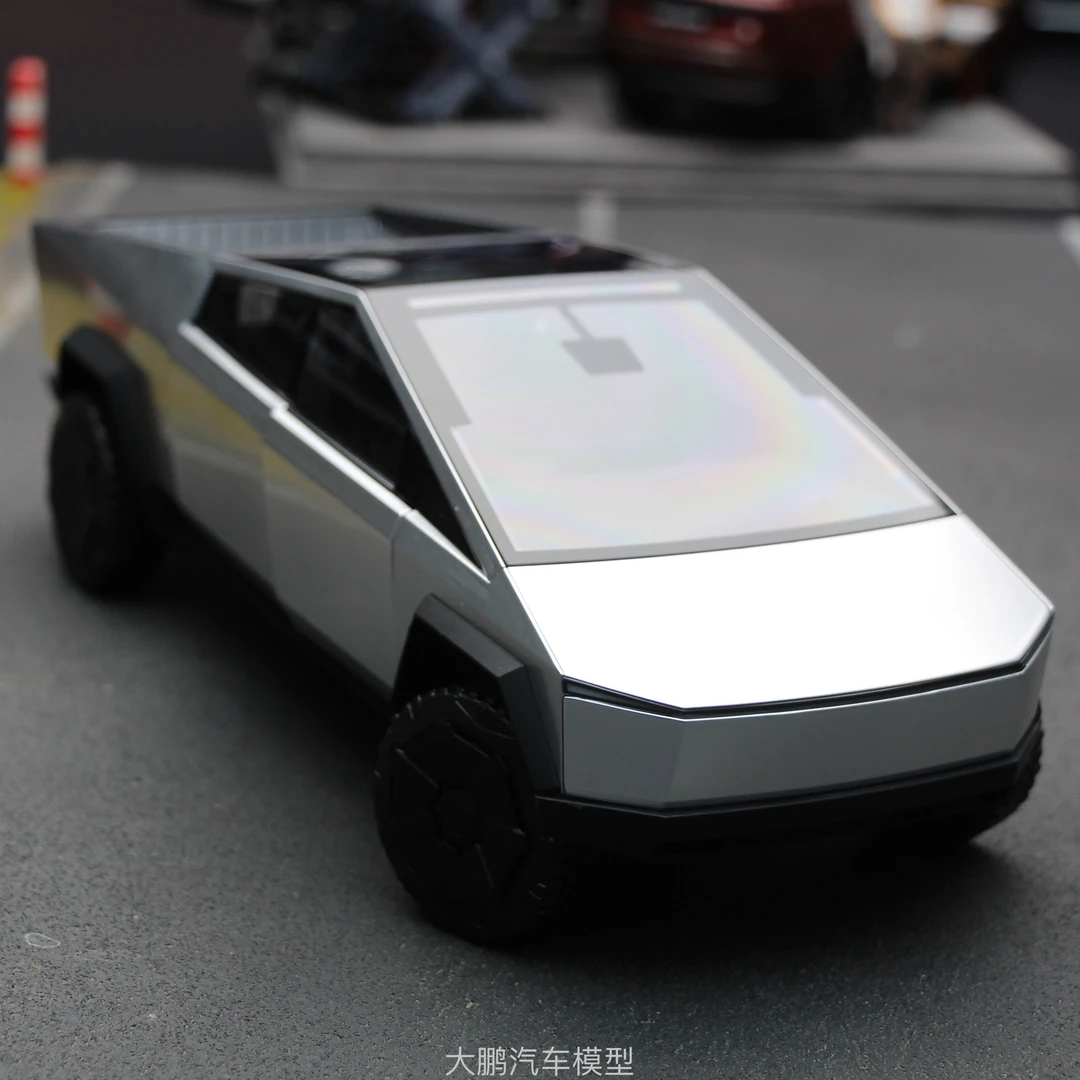 皮卡cybertruck仿真合金汽车模型