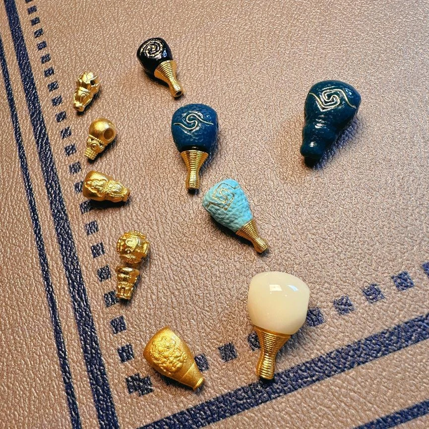 【三通】文玩配件古法隔片垫片手工diy饰品