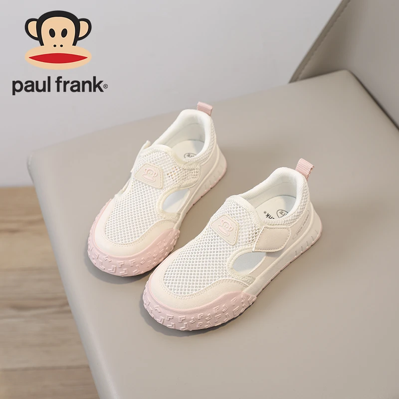 大嘴猴童鞋网面透气儿童板鞋男女童校园百搭凉鞋潮鞋2024夏季新款