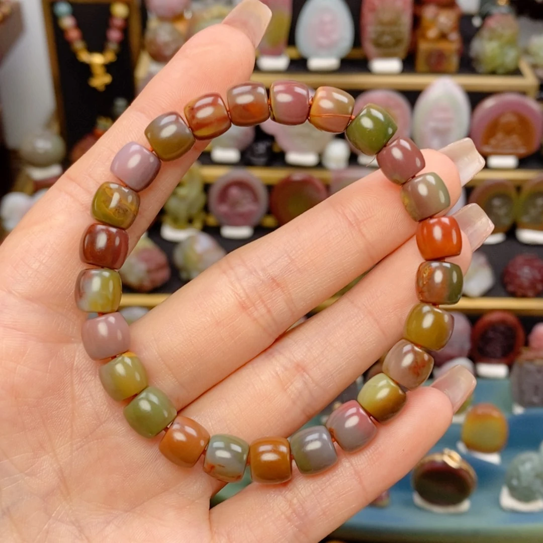 【闪购商品】玛瑙/玉髓手串未镶嵌从**来