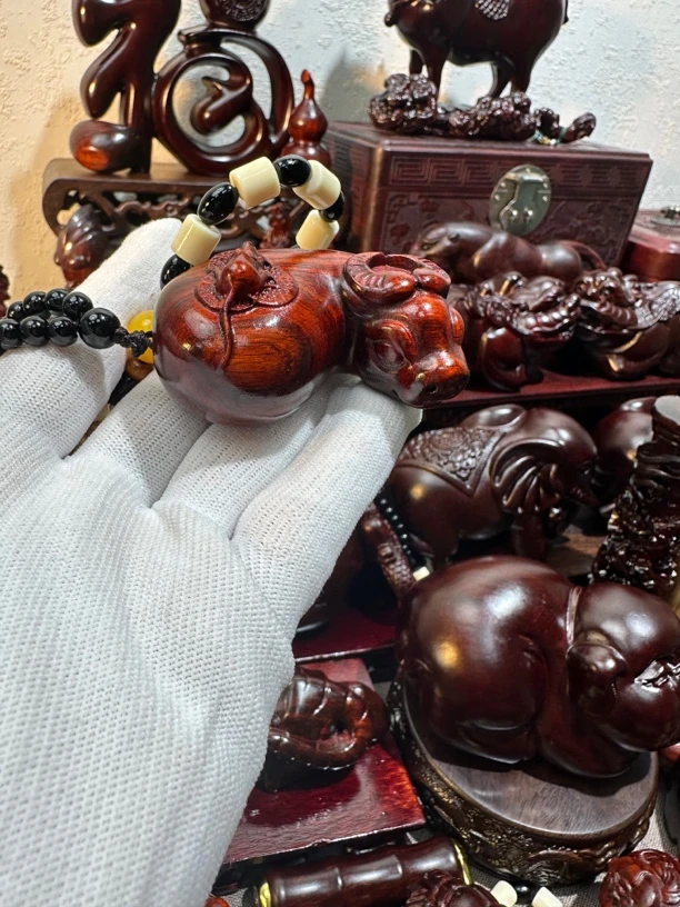 惠景收藏牛气冲天生肖牛手把件（直播专用）