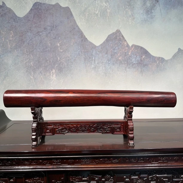 【工厂直销】红酸枝横财长度80cm重量7-8斤左右天然原木整木