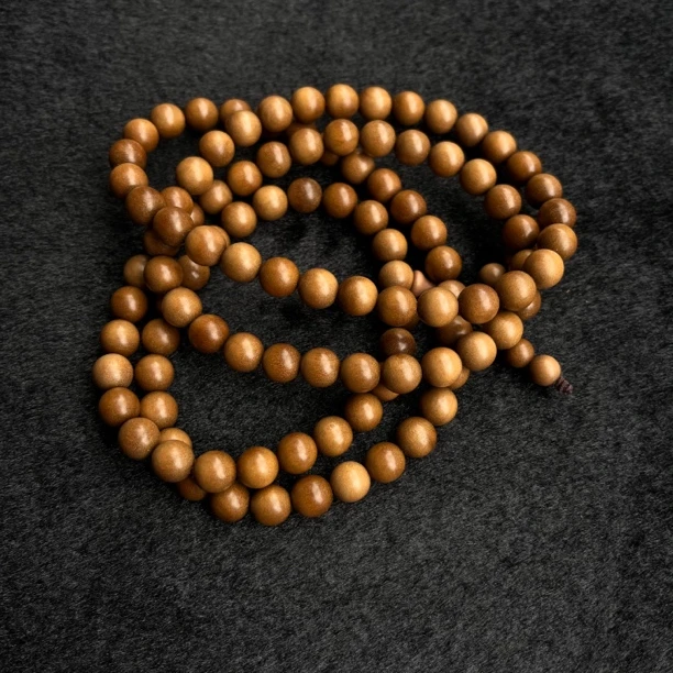 【限量福利】印度老山檀0.6多圈黑肉手串