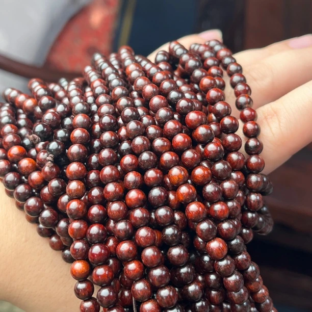 【限量福利】印度小叶紫檀0.6多圈手串