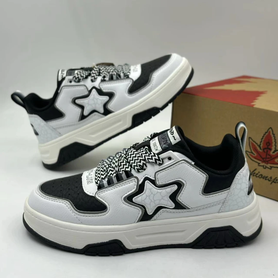 秋冬季女士软底舒适板鞋 全皮面时尚百搭休闲鞋（30303）