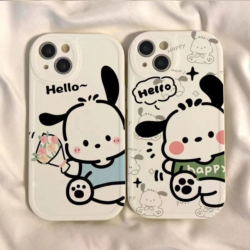 帕恰狗狗苹果14手机壳iPhone13ProMax女7潮款8P/12/xr小众X软壳11